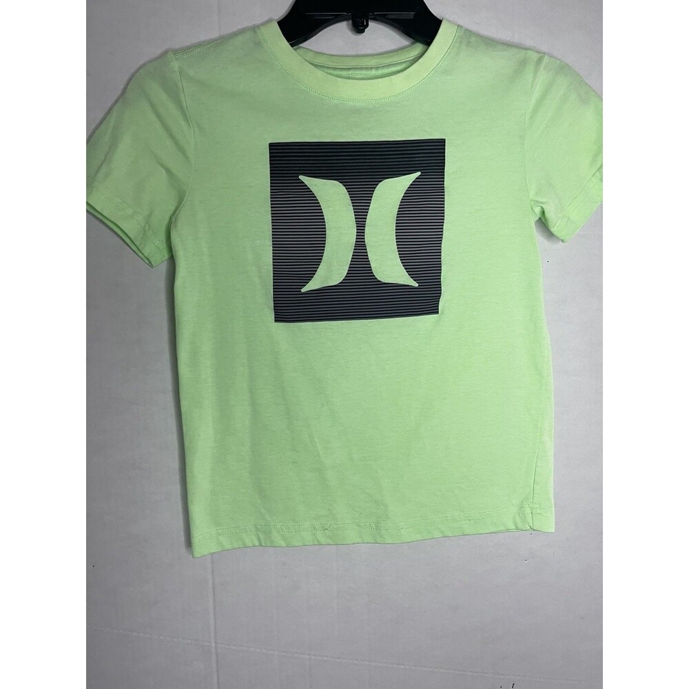 Hurley Shirt Boys Logo Short Sleeve Pullover Surf Kids Size 8/10